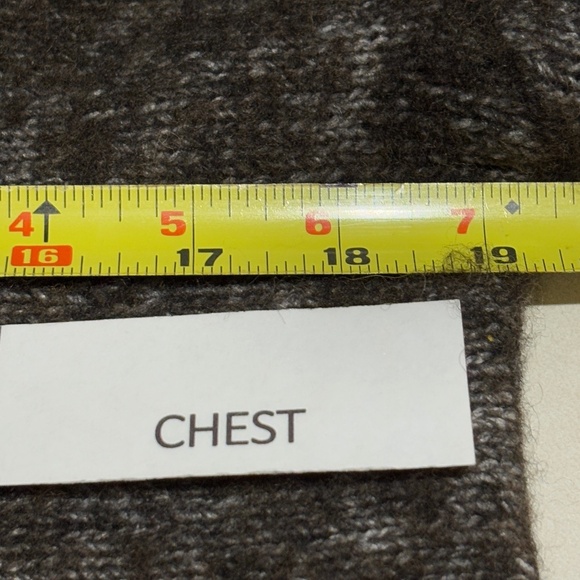 J Crew Women Shawl-collar Button Wool Angora Sweater Sz S Brown Button Chunky - Picture 7 of 10